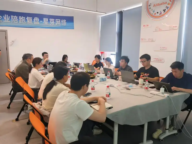 星芽企业陪跑复盘会议真实现场